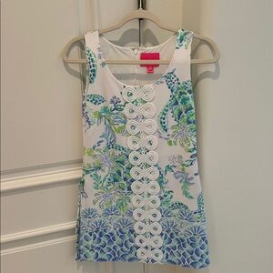 Lilly Pulitzer White Garment with Pink Tag